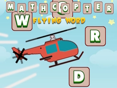 Lojë Mathcopter flying Word