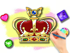 Lojë Coloring Book: Royal Crown
