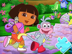 Lojë Jigsaw Puzzle: Dora The Explorer