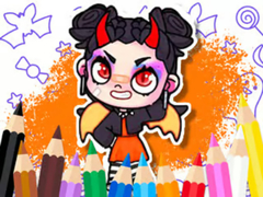 Lojë Coloring Book: Avatar World Cute Devil
