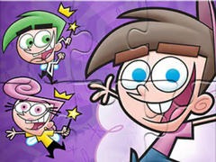 Lojë Jigsaw Puzzle: Timmy's Fairy Family
