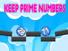 Lojë Keep Prime Numbers