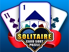 Lojë Solitaire Card Sort Puzzle