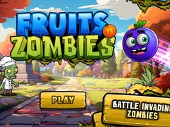 Lojë Fruits vs Zombies