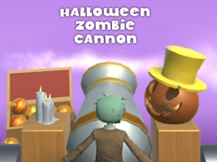 Lojë Halloween Zombie Cannon
