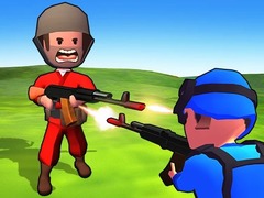 Lojë Little Commander. Red vs Blue