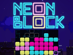 Lojë Neon Block