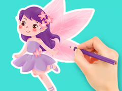 Lojë Coloring Book: Flower Fairy