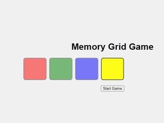 Lojë Memory Grid