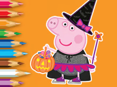 Lojë Coloring Book: Peppa Pig Halloween