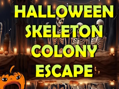 Lojë Halloween Skeleton Colony Escape