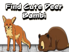 Lojë Find Cute Deer Bambi