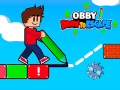 Lojë Obby Draw to Escape