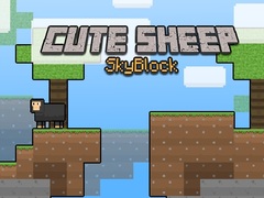 Lojë Cute Sheep Skyblock