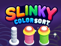Lojë Slinky Color Sort