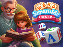 Lojë Word Scramble Family Tales