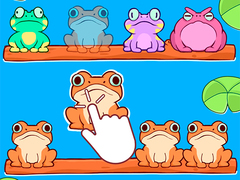 Lojë Sorting frogs