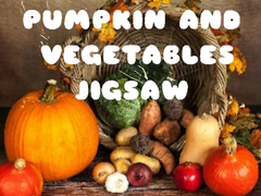 Lojë Pumpkin and Vegetables Jigsaw