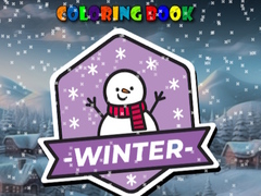 Lojë Coloring book Winter 