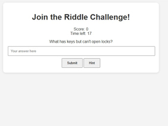 Lojë Riddle Challenge 