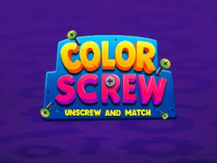 Lojë Color Screw: Unscrew and Match