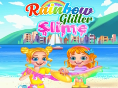 Lojë Rainbow Glitter Slime