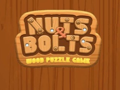 Lojë Nuts & Bolts Wood Puzzle Game