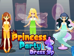 Lojë Princess Party Dress Up 