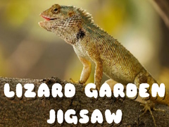 Lojë Lizard Garden Jigsaw