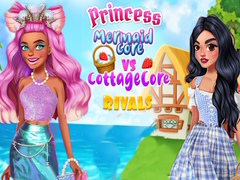 Lojë Princess Cottage Core vs Mermaid Core Rivals