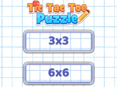 Lojë Tic Tac Toe Puzzle