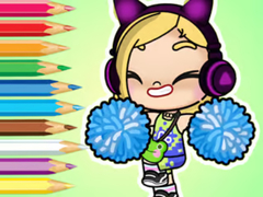 Lojë Coloring Book: Avatar World Cheerleader
