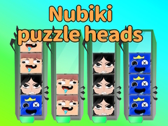 Lojë Nubiki Puzzle Heads