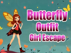 Lojë Butterfly Outfit Girl Escape