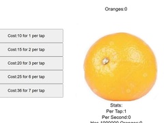 Lojë Orange Fruit Clicker