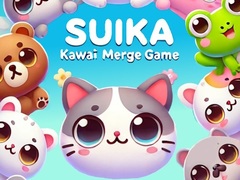 Lojë Suika Kawaii Merge Game