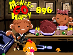 Lojë Monkey Go Happy Stage 896