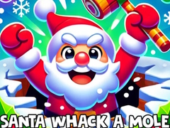 Lojë Santa Whack a Mole