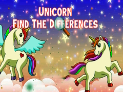 Lojë Unicorn Find The Differences