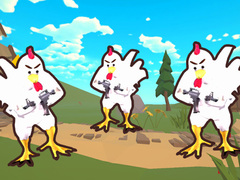 Lojë Chicken shooter io