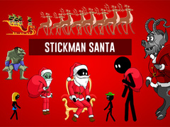Lojë Stickman Santa