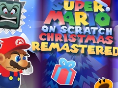 Lojë Super Mario on Scratch Christmas Remastered