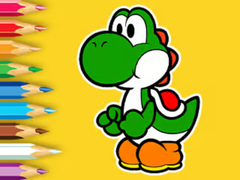Lojë Coloring Book: Yoshi Fishing Day
