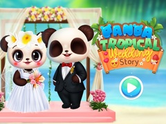 Lojë Panda Tropical Wedding Story