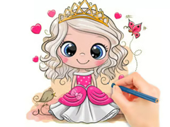 Lojë Coloring Book: Chibi Doll Princess
