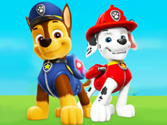 Lojë Jigsaw Puzzle: Paw Team