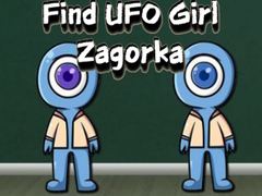 Lojë Find UFO Girl Zagorka