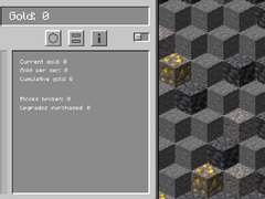 Lojë Minecraft Gold Clicker