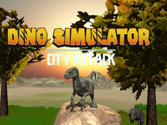 Lojë Dino Simulator City Attack