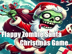 Lojë Flappy Zombie Santa Christmas Game